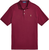 پلوشرت مردانه زرشکی شیک از برند POLO Ralph Lauren، جنس لاکرا با طراحی یقهدار کلاسیک و تنخور