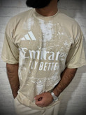 تیشرت رئال مادرید آبی طرح Emirates Fly Better – سایز L تا 3XL، مناسب استایل روزمره و اسپرت