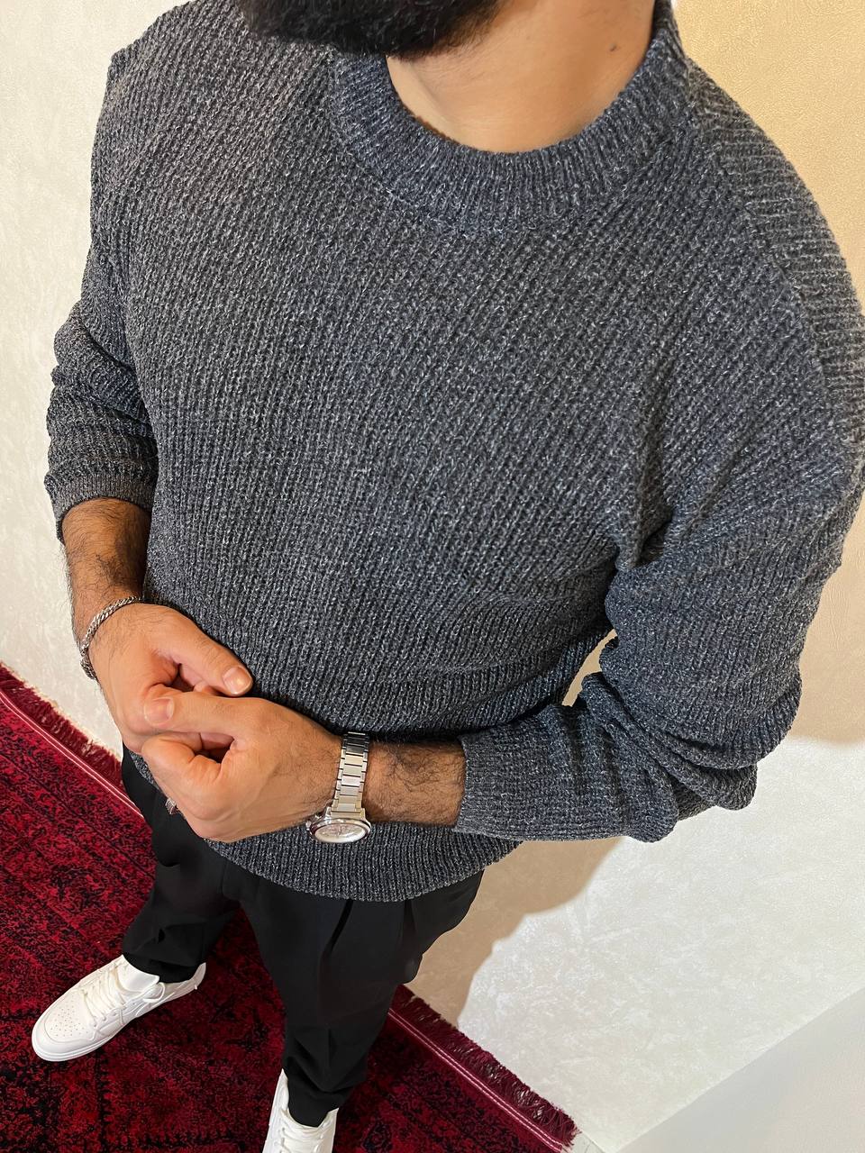 بافت فندقی مردانه فری‌سایز – ۴ رنگ جذاب