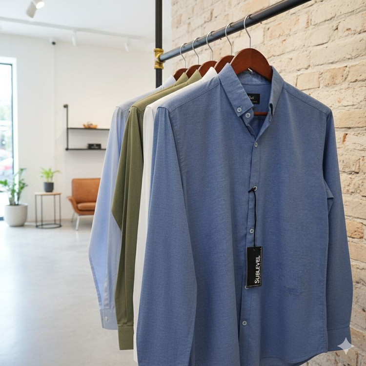 پیراهن مردانه پارچه فلورا12رنگ 100٪ پنبه لطیف مناسب چهار فصل در سایزبندی L تا 3XL