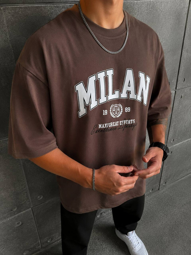 تیشرت مردانه طرح MILAN مدل لش – دورس دونخ لاکرا در ۷ رنگ جذاب